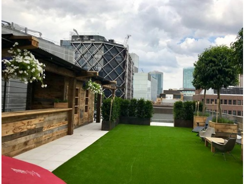 Office for rent in London Roof Terrace