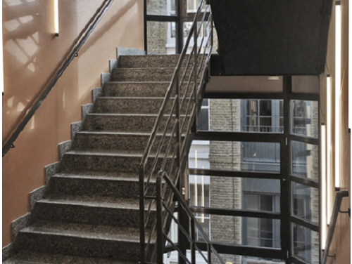 Mark Square serviced offices London stairway